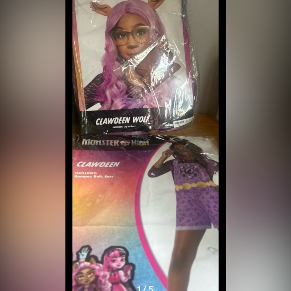 Brand new monster high clawdeen